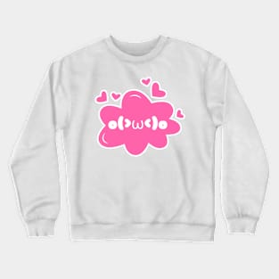 Anime Emoji - UwU Kawaii Kaomoji Crewneck Sweatshirt